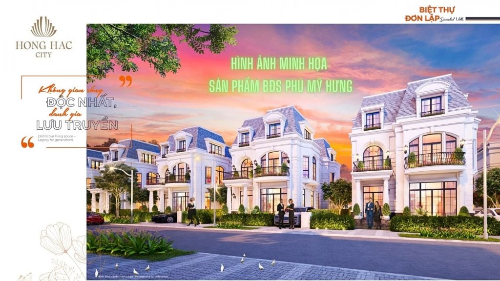 Biệt thự đơn lập Hồng Hạc City Phú Mỹ Hưng