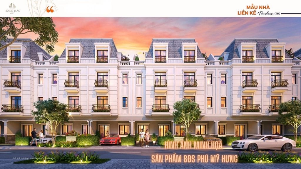 Nhà phố liền kề Hồng Hạc City Phú Mỹ Hưng