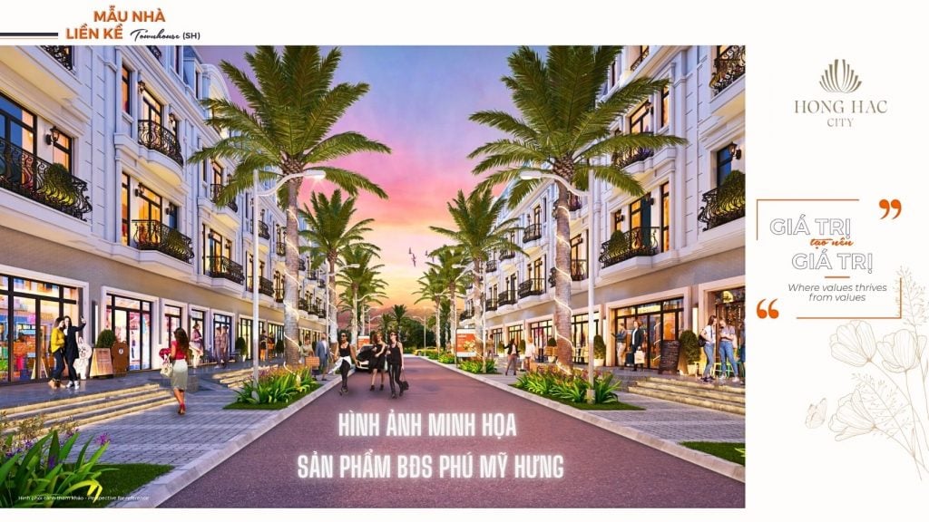 Nhà phố thương mại Hồng Hạc City Phú Mỹ Hưng