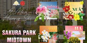 Bốn mùa hương sắc tại Sakura Park Phú Mỹ Hưng Midtown