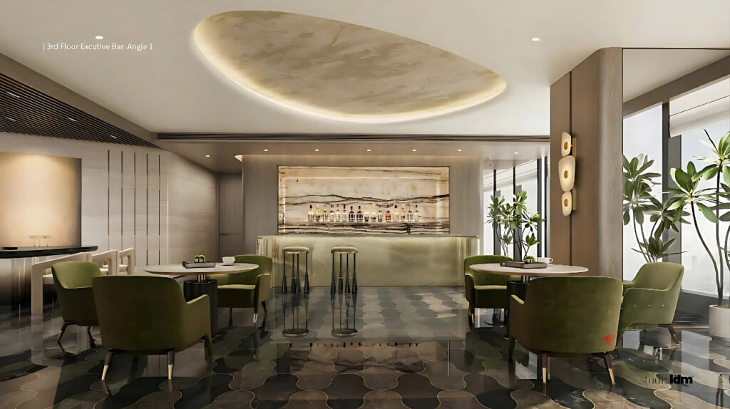 quầy bar tại the regency