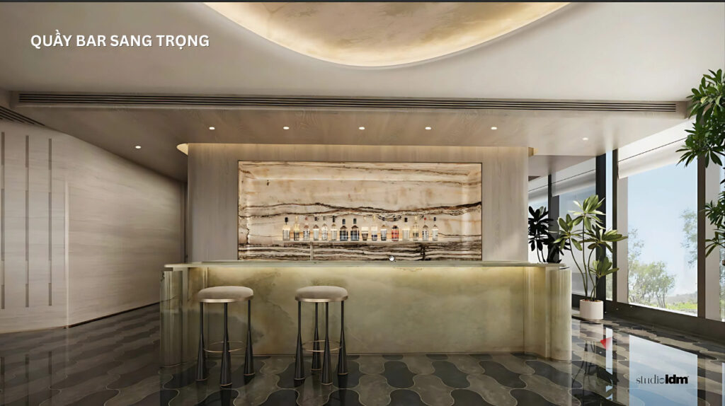 quầy bar tại the regency 2