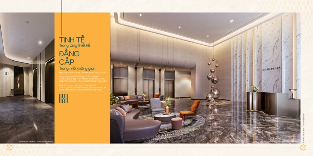 Sảnh Lobby sang trọng
