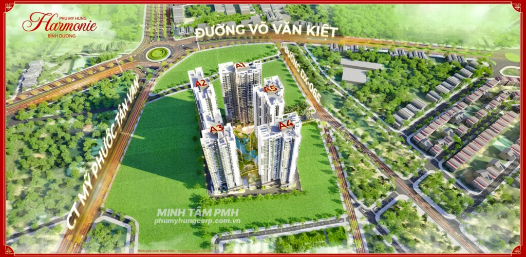 Vị trí Harmonie Phú Mỹ Hưng