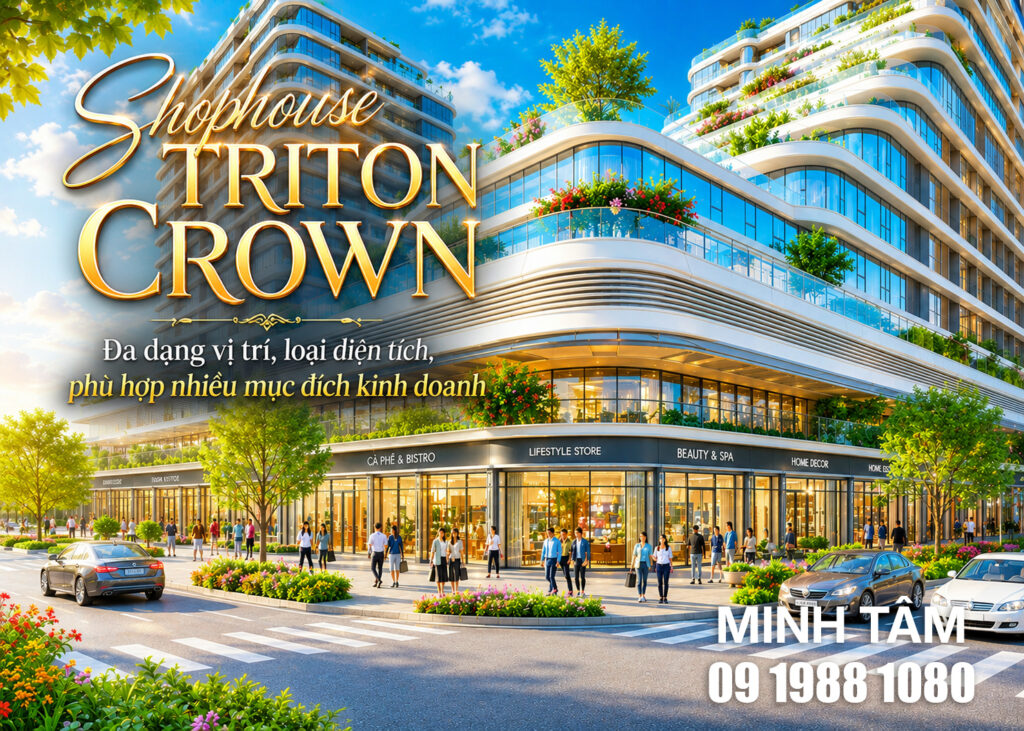 Shop Triton Crown Phú Mỹ Hưng