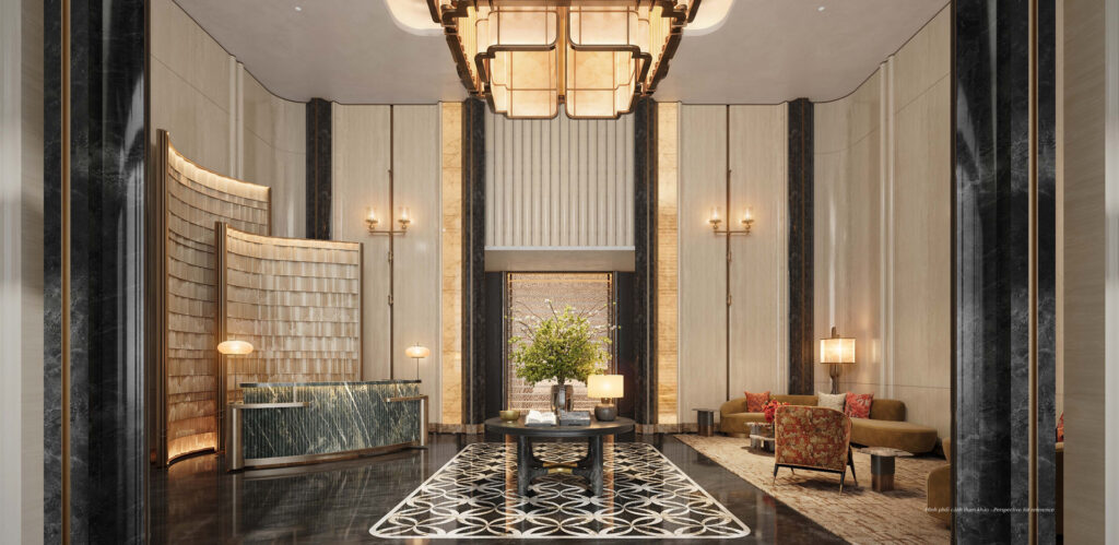 Đại sảnh lobby sang trọng