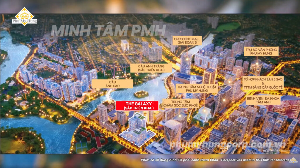 Vị trí The Galaxy Phú Mỹ Hưng