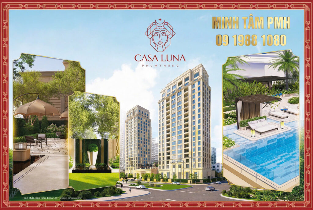 Casa Luna Phú Mỹ Hưng với 49 căn biệt thự trên không Sky Villa