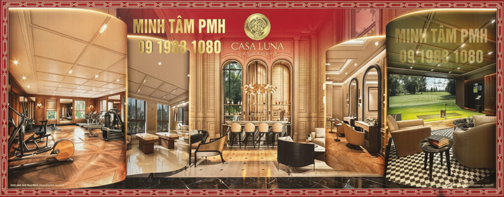 Tiện ích đẳng cấp tại Casa Luna Phú Mỹ Hưng