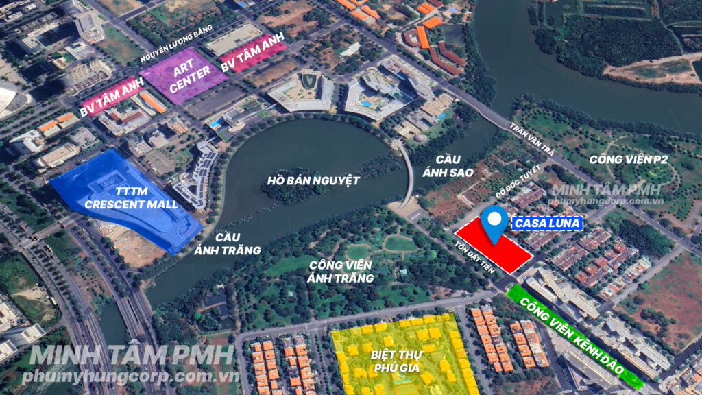 Vị trí Casa Luna Phú Mỹ Hưng