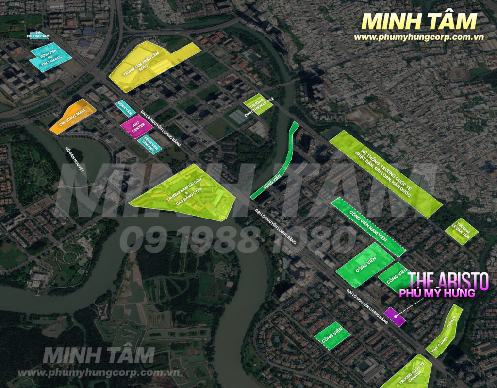 Vị trí The Aristo Phú Mỹ Hưng